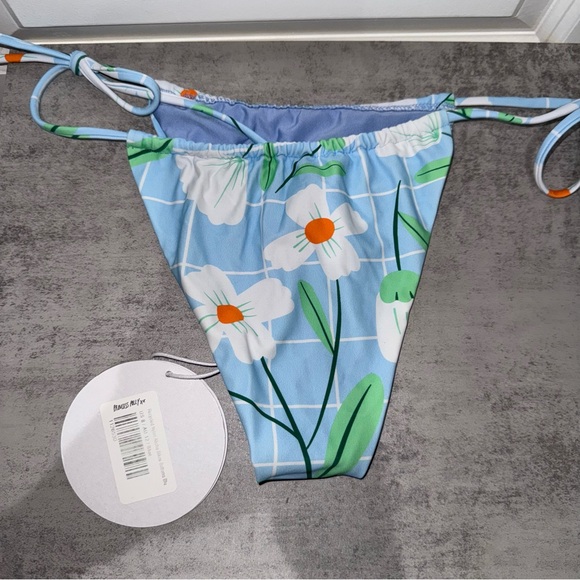 Alisha Bikini Bottoms Blue Size US 8 - Picture 3 of 4